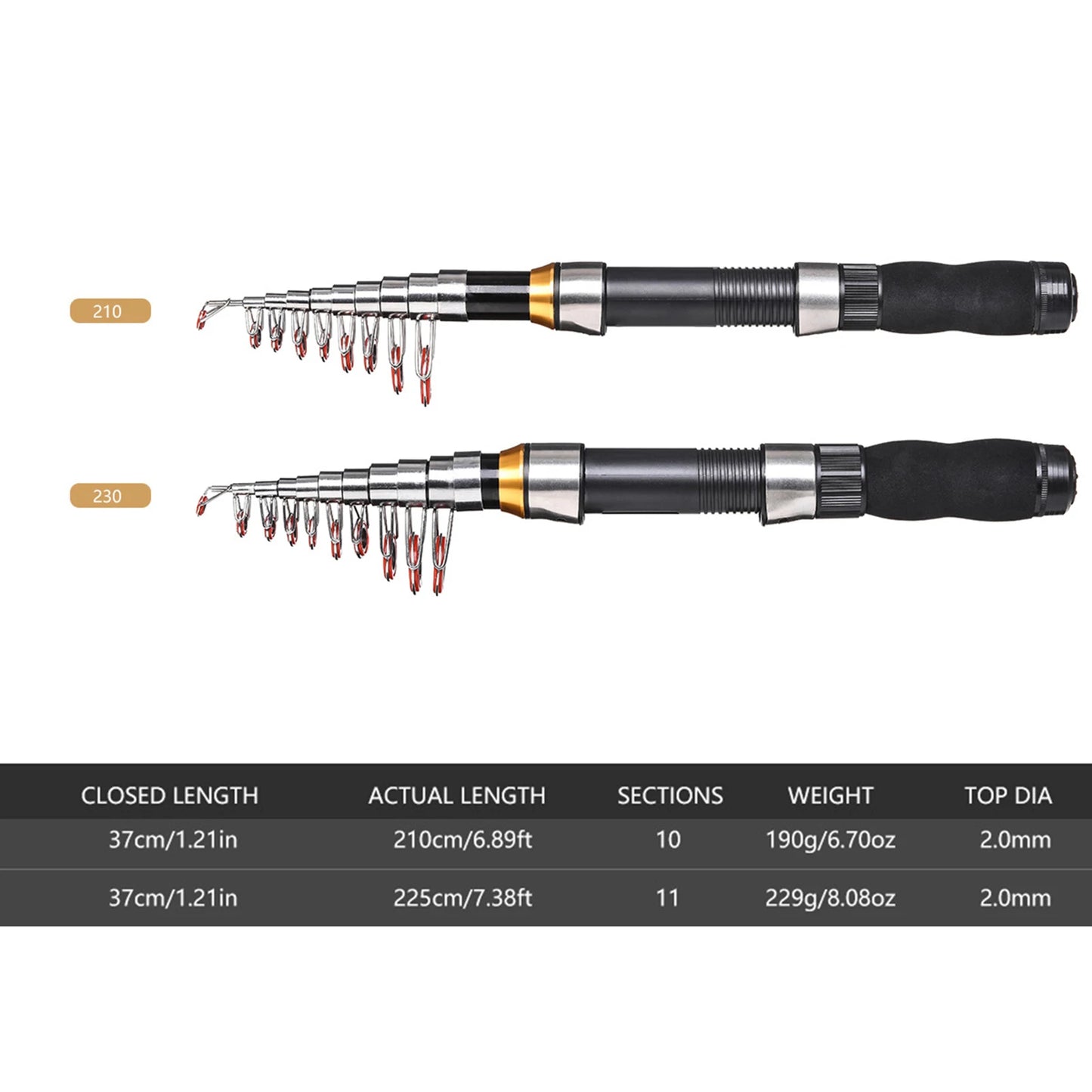 Telescopic Fishing Rod Reel Combo Full Kit Carbon Fiber Rod Pole Spinning Reel Fishing Bag Case Gear Set