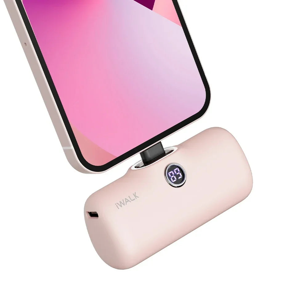 Portable Charger for iPhone All models: Mini 20W 4800mAh Wireless Power Bank Fast Charging