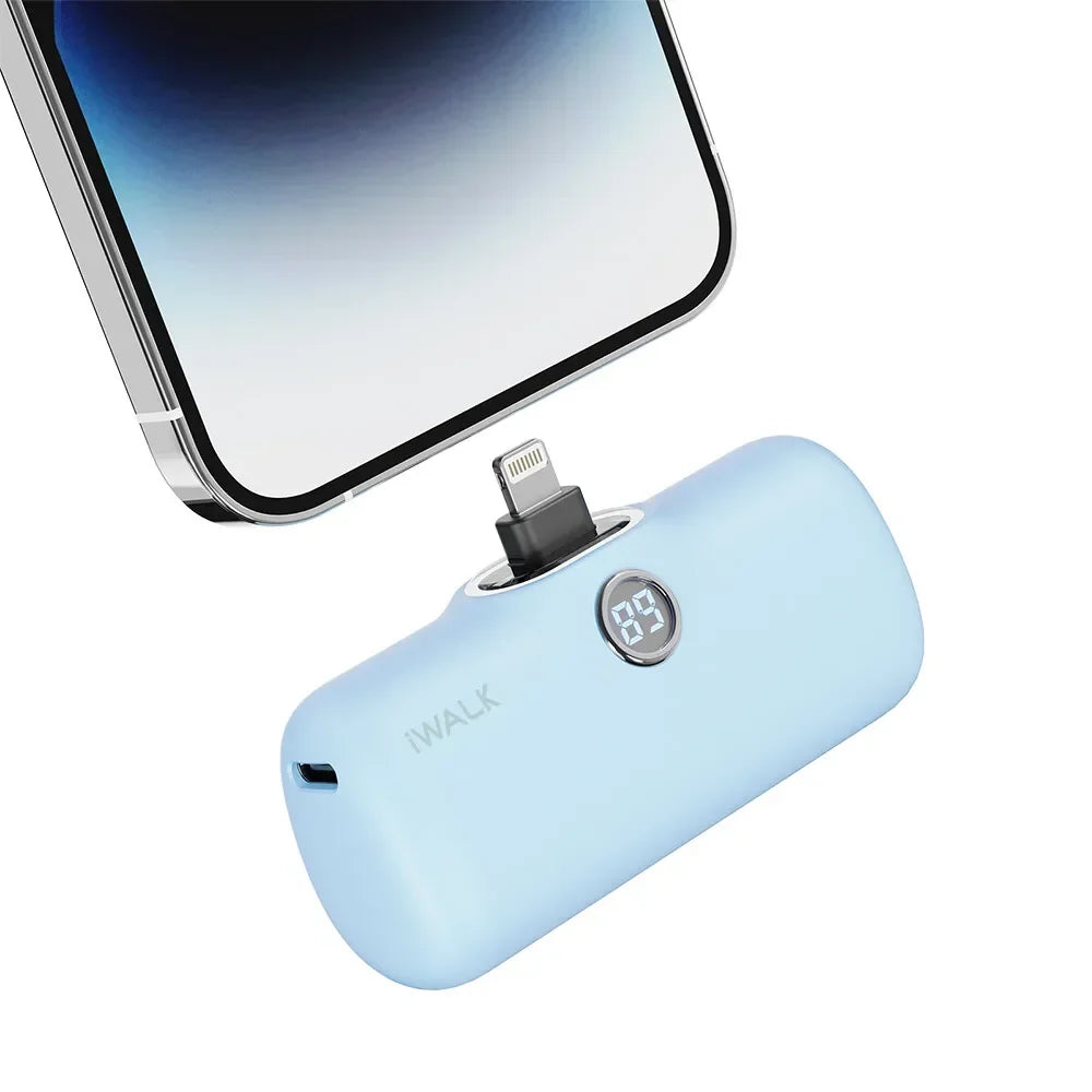 Portable Charger for iPhone All models: Mini 20W 4800mAh Wireless Power Bank Fast Charging