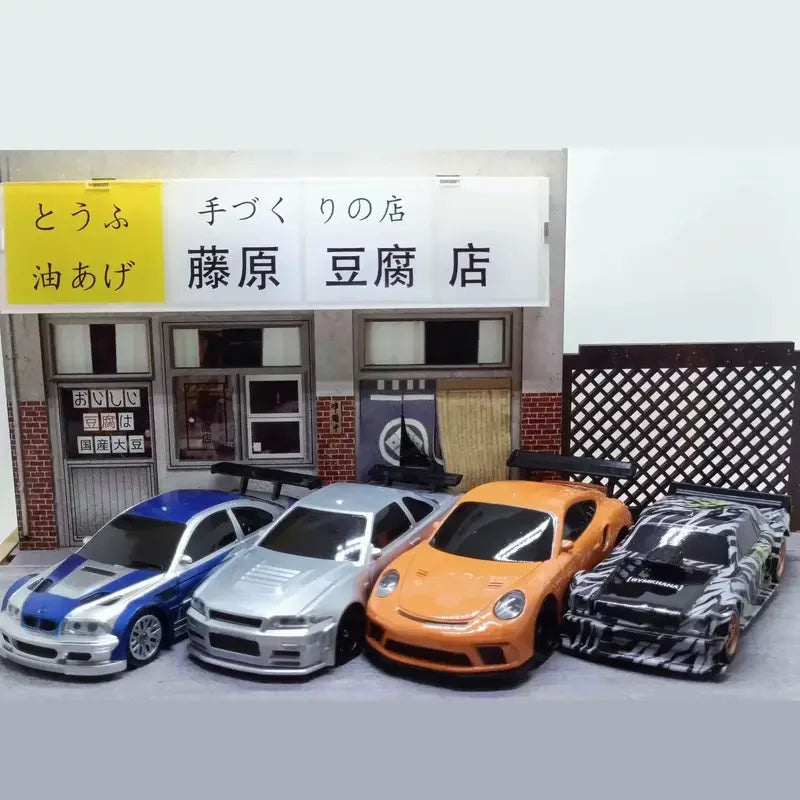New 2.4G High Speed Drift RC Car 1:43 4WD Remote Control Car Four Wheel Drive Radio Controlled Mini Racing Model Boys Toys Gifts