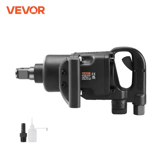 1 Inch Air Impact Wrench Reverse Pneumatic Impact Gun Power Tools with 2 Handles for Heavy Duty Repairs and Maintenance