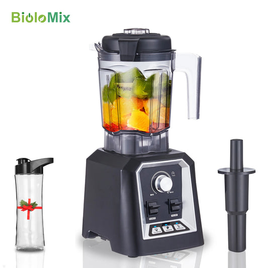 Mix Automatic Program Professional Kitchen Smoothie Blender FREE Low-profile Jar Food Mixer Juicer Ice Crusher